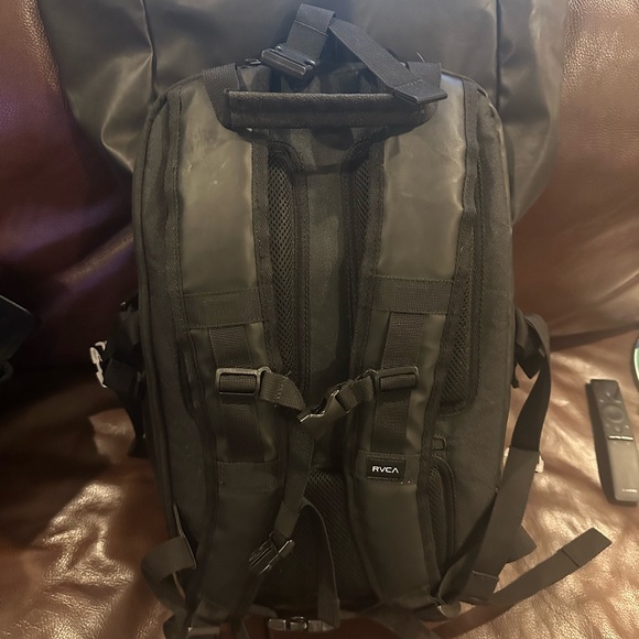 RVCA Black Camera Backpack
